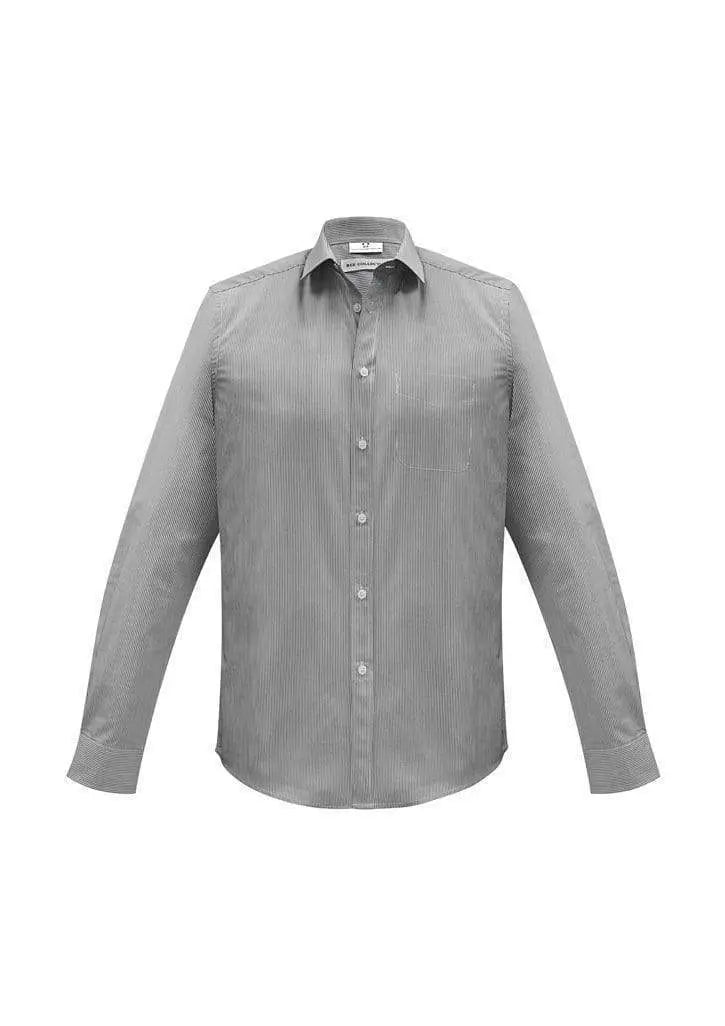 Biz Collection Corporate Wear Black / XS Biz Collection Men’s Euro Long Sleeve Shirt S812ML
