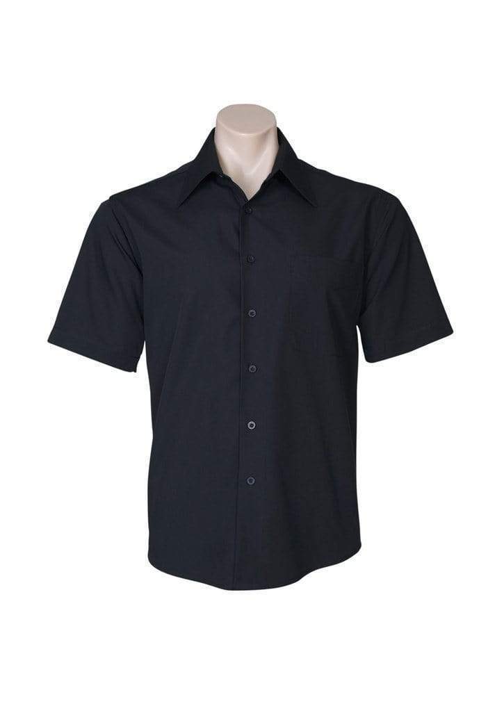 Biz Collection Corporate Wear Black / S Biz Collection Men’s Metro Short Sleeve Shirt Sh715