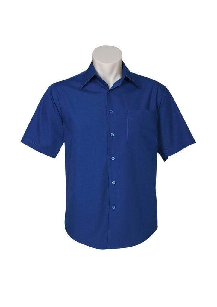 Biz Collection Corporate Wear Royal / S Biz Collection Men’s Metro Short Sleeve Shirt Sh715