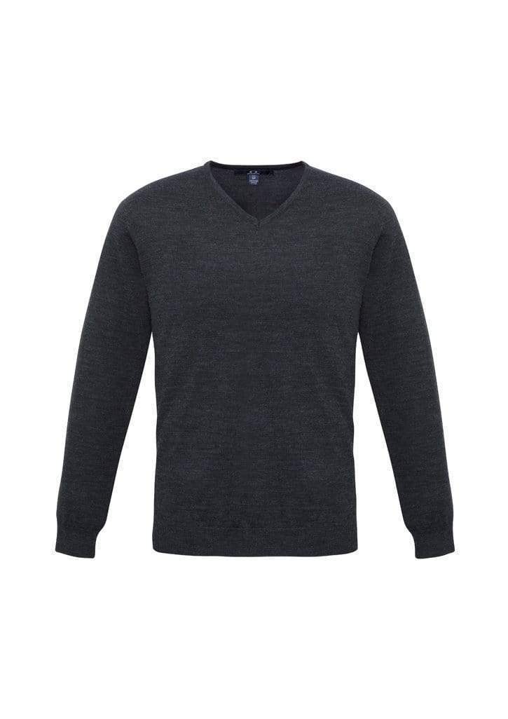 Biz Collection Corporate Wear Charcoal / XS Biz Collection Men’s Milano Pullover Wp417m
