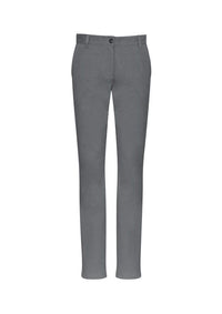 Biz Collection Corporate Wear Grey / 6 Biz Collection Women’s Lawson Chino Pants Bs724l