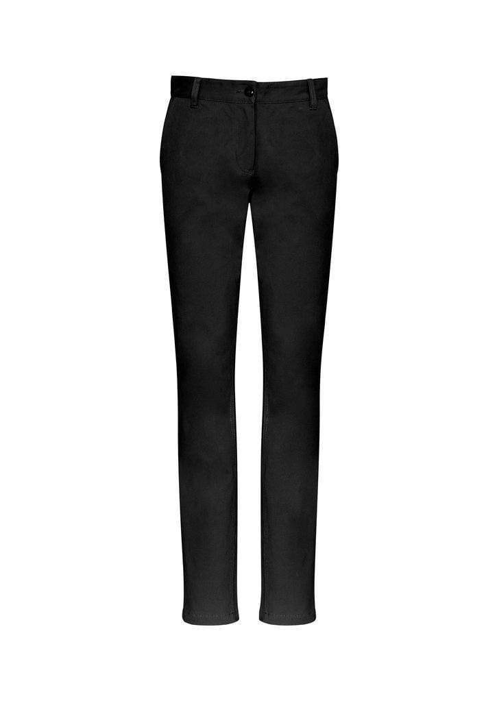 Biz Collection Corporate Wear Black / 6 Biz Collection Women’s Lawson Chino Pants Bs724l