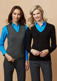 Biz Collection Women’s V-neck Pullover Lp3506 - Simply Scrubs Australia