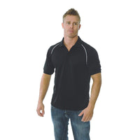 DNC Workwear Casual Wear Black/White / S DNC WORKWEAR Men’s Cool-Breathe Rome Polo 5267