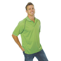 DNC Workwear Casual Wear Cool Lime/Navy / S DNC WORKWEAR Men’s Cool-Breathe Rome Polo 5267