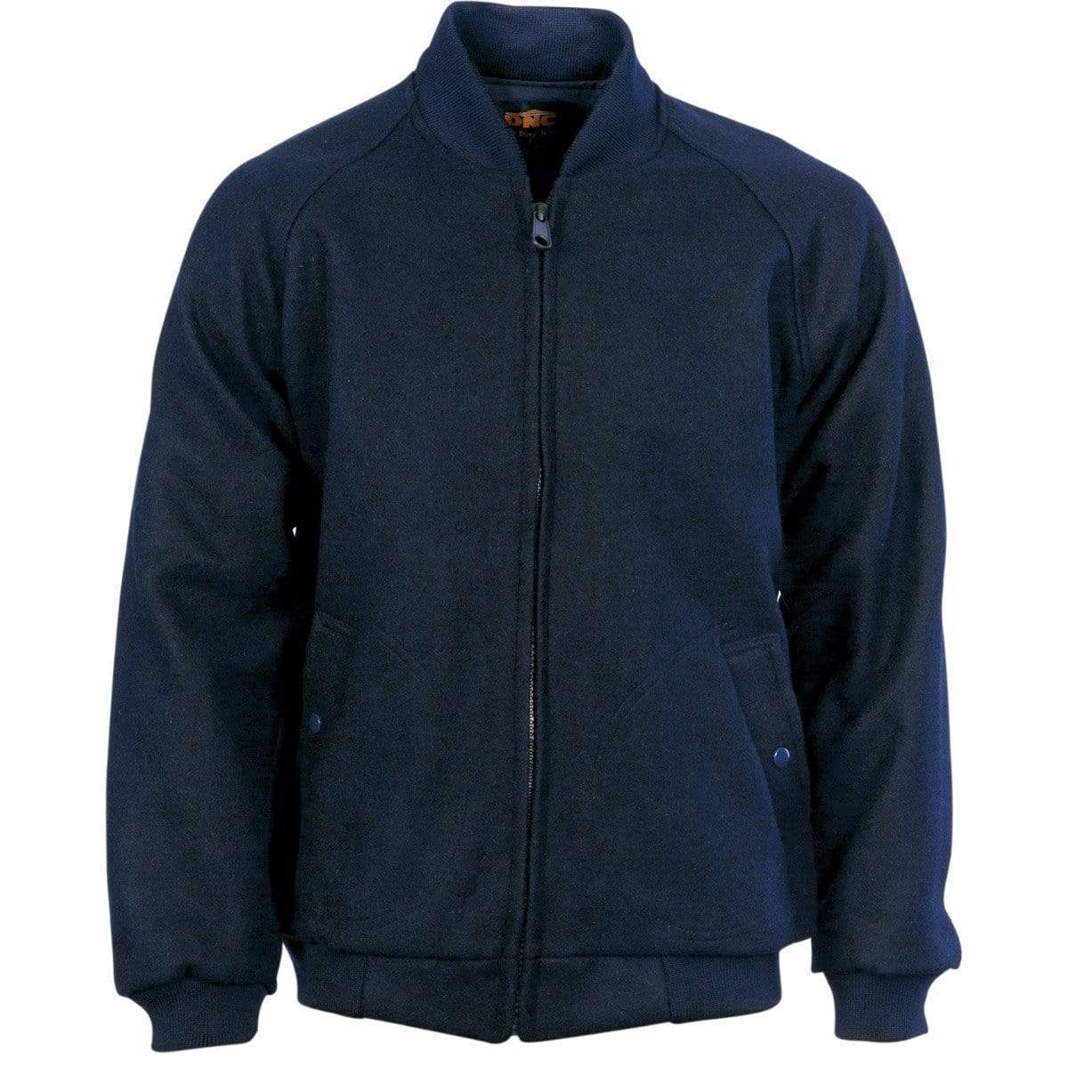 DNC WORKWEAR Bluey Jacket with Ribbing Collar & Cuffs 3602 - Simply Scrubs Australia