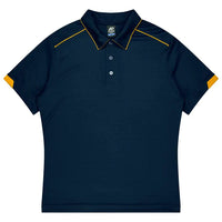 Aussie Pacific Currumbin Men's Polo Shirt 1320  Aussie Pacific NAVY/KAWA GREEN S 