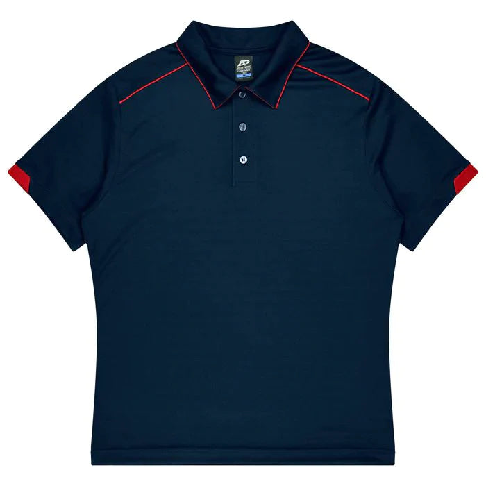 Aussie Pacific Currumbin Men's Polo Shirt 1320  Aussie Pacific NAVY/RED S 