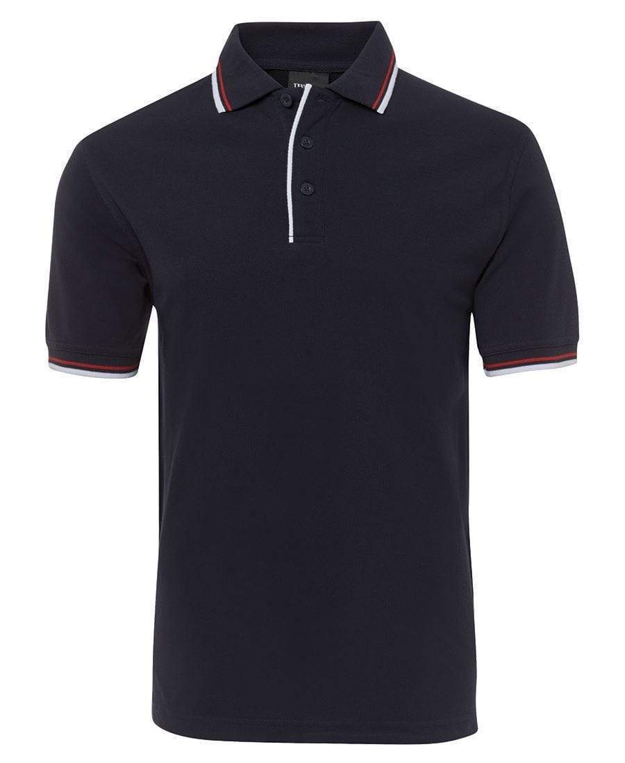 Jb's Wear Casual Wear Navy/Red/White / S JB'S Double Contrast Polo 2DC