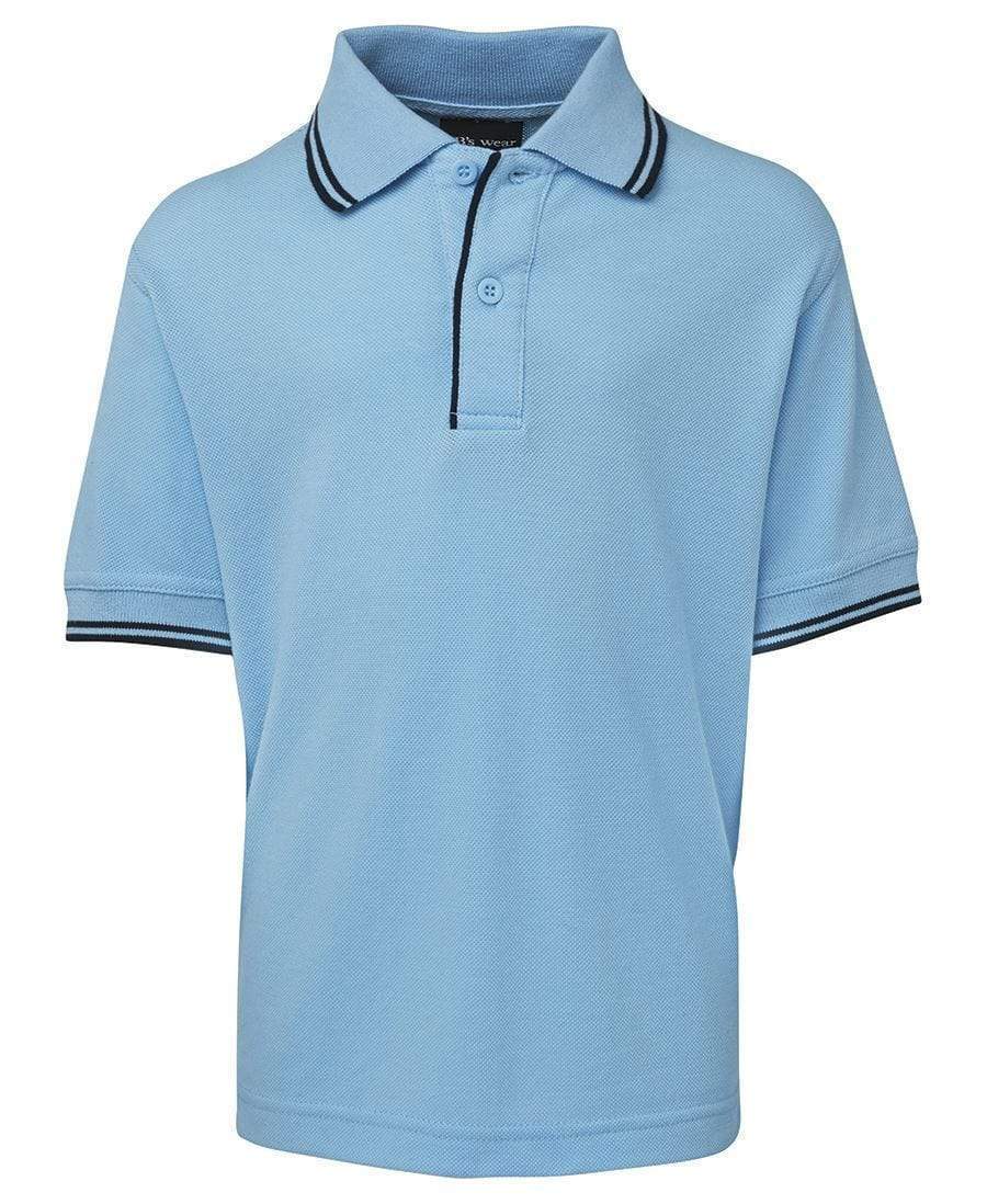 Jb's Wear Casual Wear Lt Blue/Navy / 4 JB'S Kid’s Contrast Polo