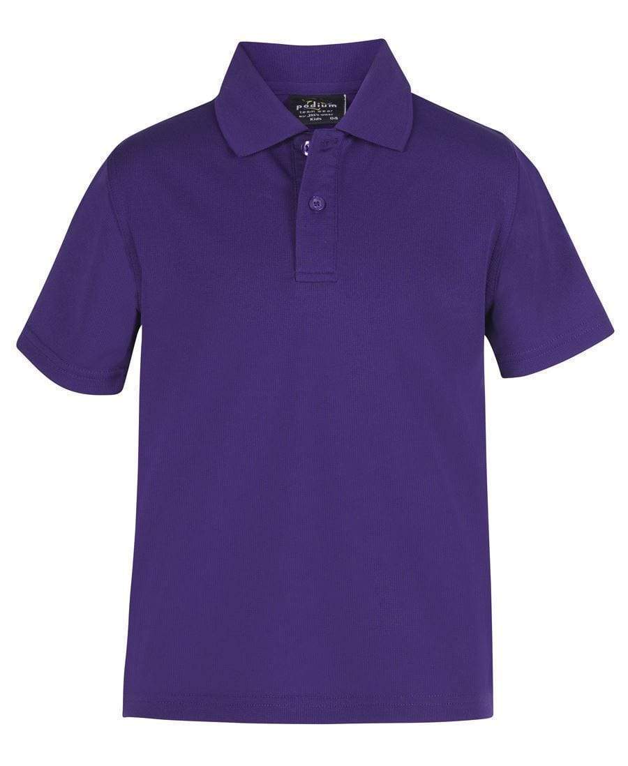 Jb's Wear Casual Wear Purple / 4 JB'S Kid’s Short Sleeve Poly Polo 7KSP
