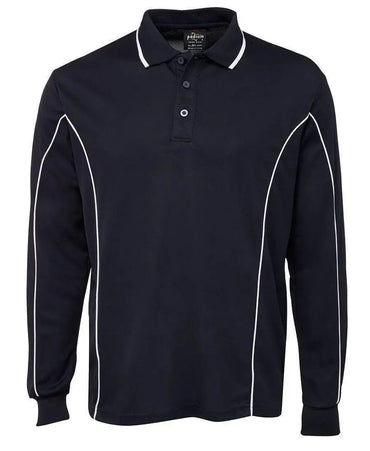 JB'S Long Sleeve Piping Polo 7PIPL