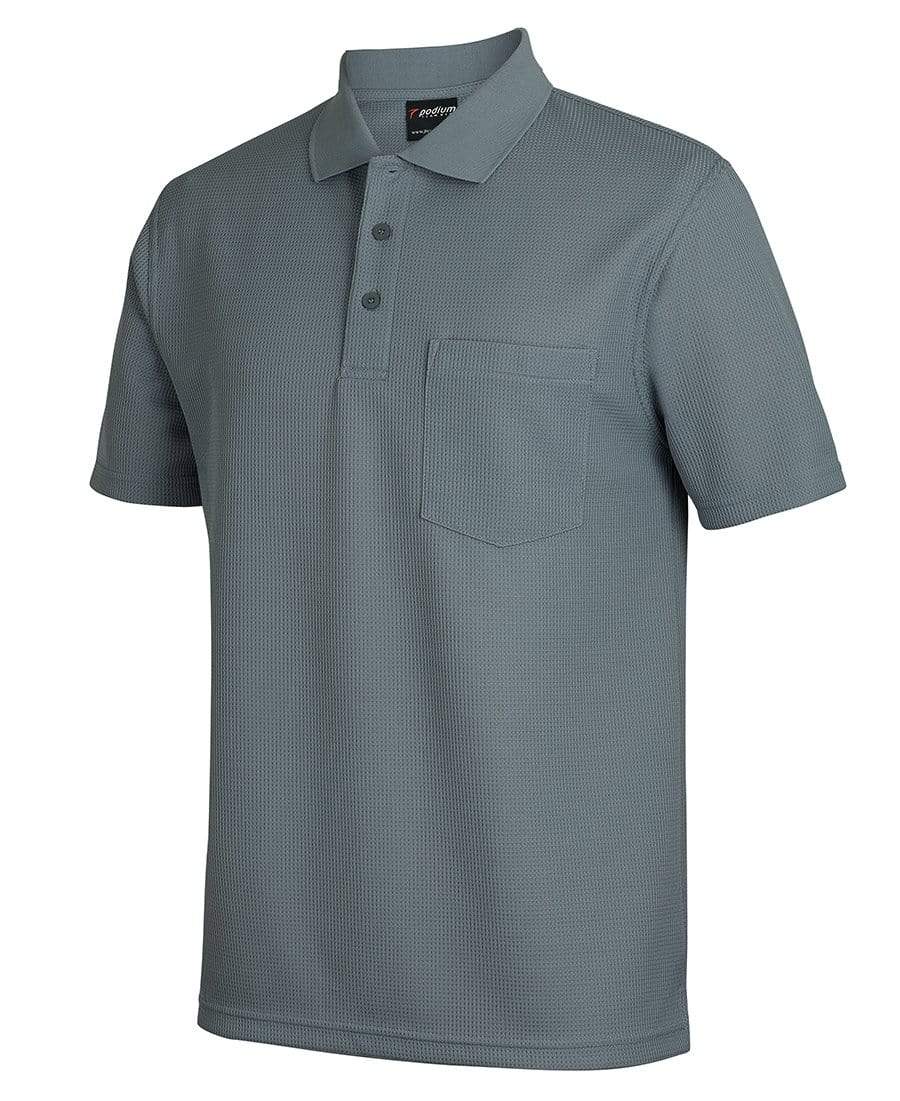 JB'S Waffle pocket polo shirt 7WPP Casual Wear Jb's Wear Grey S 
