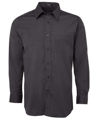 JB'S Urban Long Sleeve Poplin Shirt 4PUL - Simply Scrubs Australia