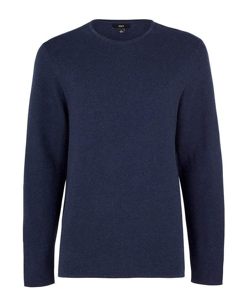 NNT Corporate Wear Navy / S NNT Long Sleeve Knit Jumper CATE38