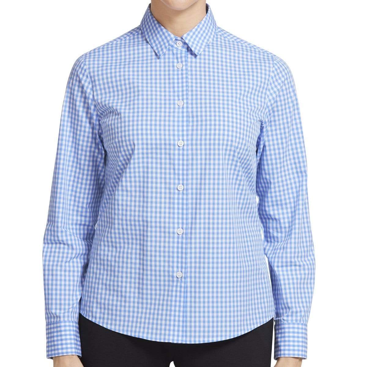 NNT Long Sleeve Shirt CATU94 Corporate Wear NNT Light Blue/White 6 