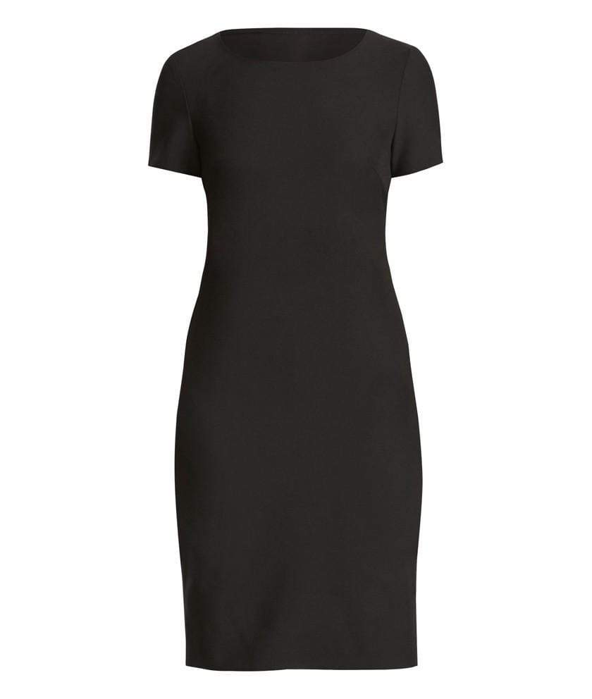NNT Corporate Wear Black / 6 NNT Short Sleeve Dress CAT67A