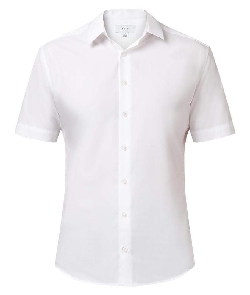 NNT Corporate Wear White / 37 NNT Short Sleeve Shirt CATJ8X