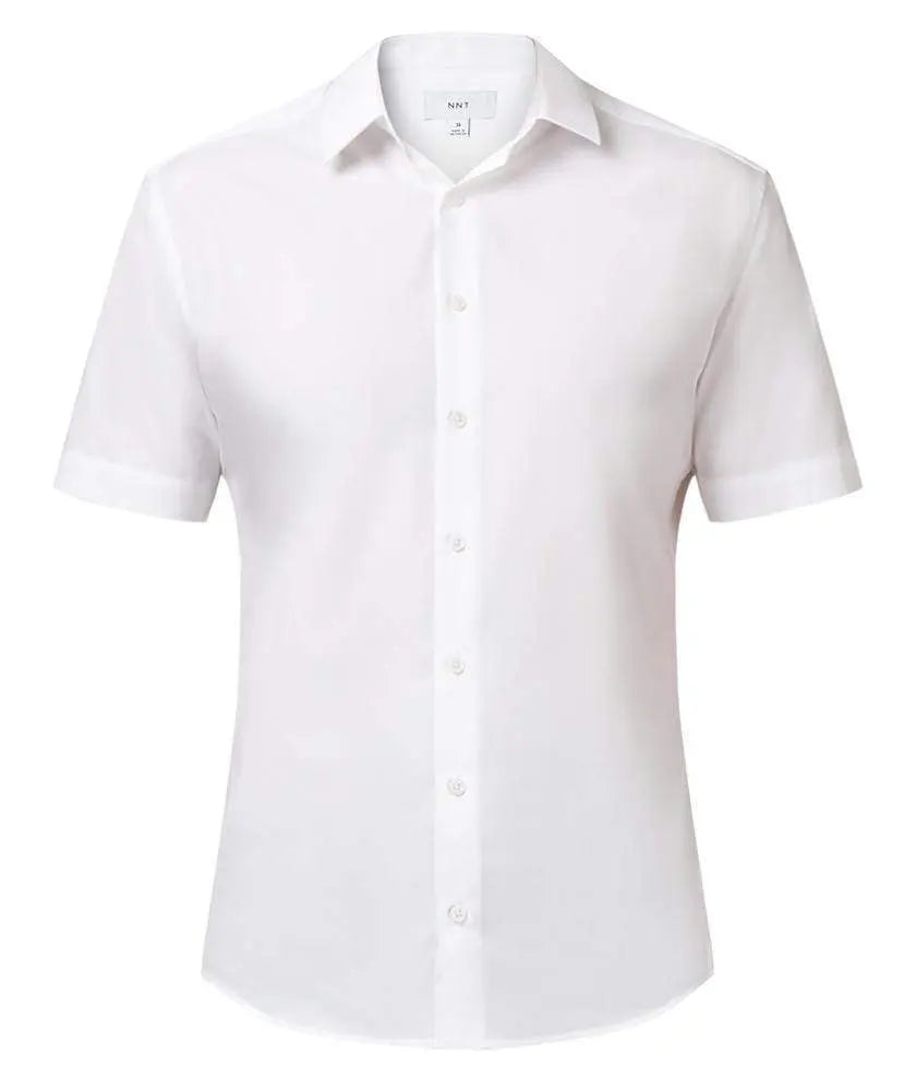 NNT Corporate Wear White / 37 NNT Short Sleeve Shirt CATJ8X