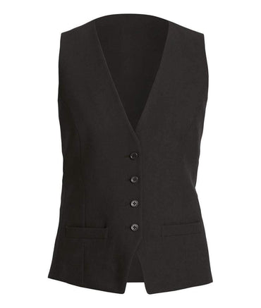 NNT Corporate Wear Black / 6 NNT Tailored Waistcoat CAT1DK