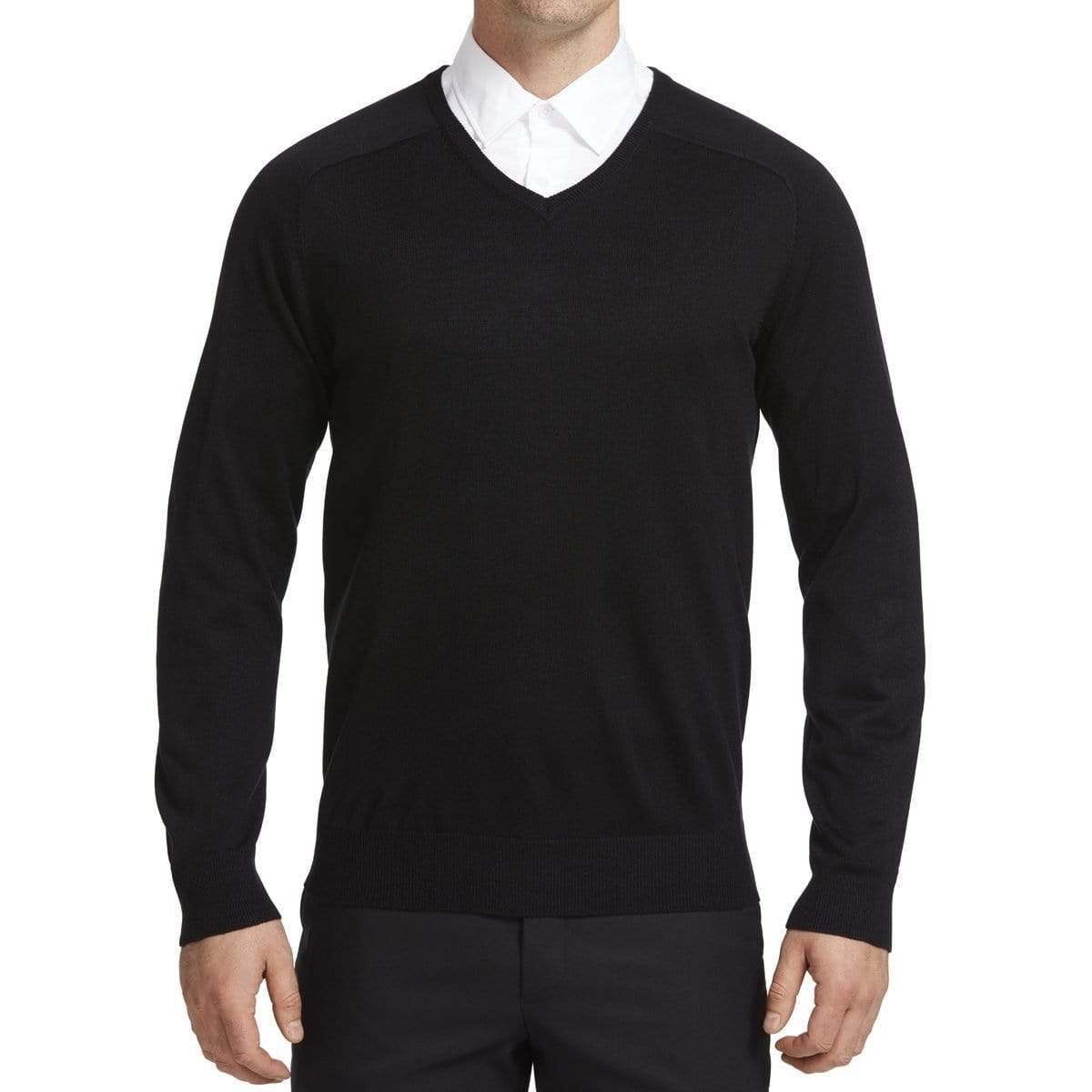 NNT Corporate Wear Black / S NNT V-Neck Sweater CATE33