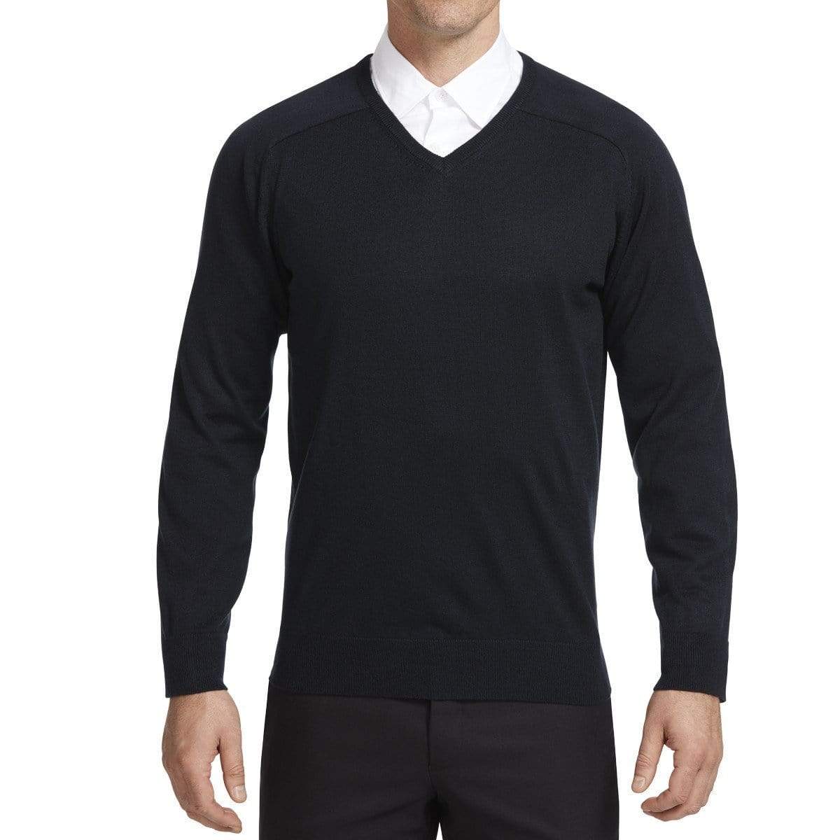 NNT Corporate Wear Navy / S NNT V-Neck Sweater CATE33