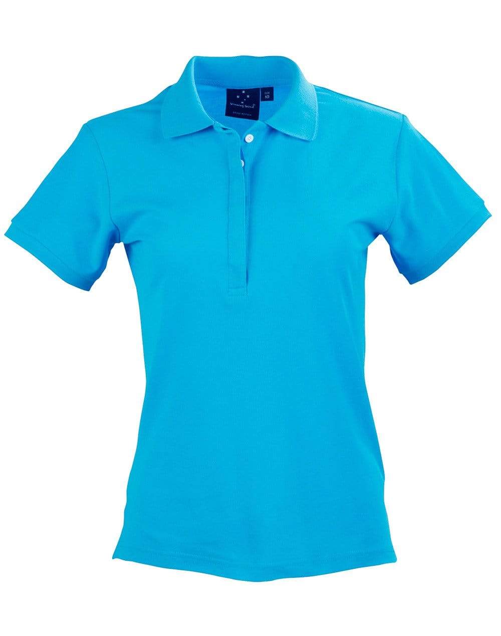 Winning Spirit Casual Wear Aqua Blue / 8 Connection Polo Ladies' Ps64