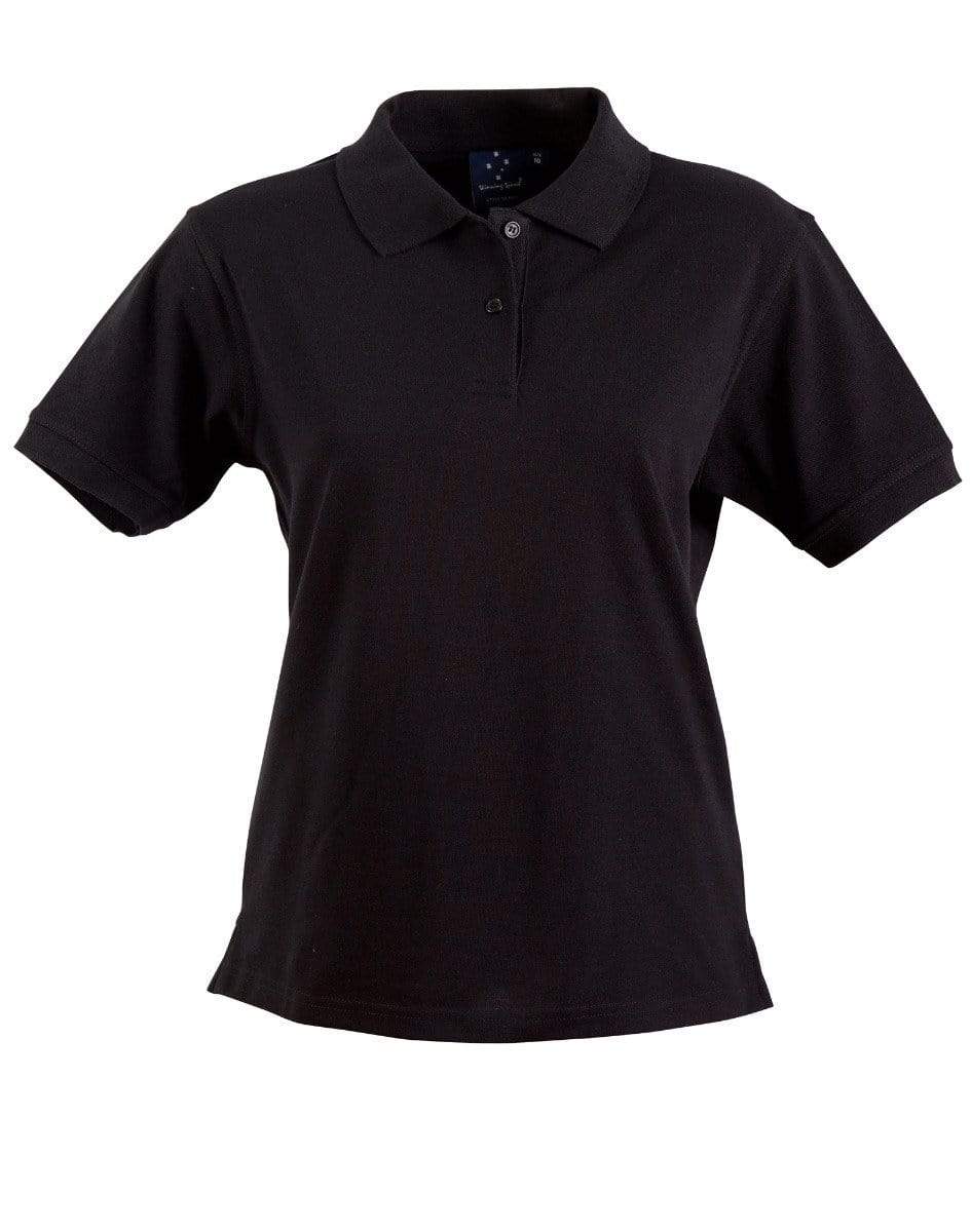 Winning Spirit Casual Wear Black / 8 Delux Polo Ladies' Ps23