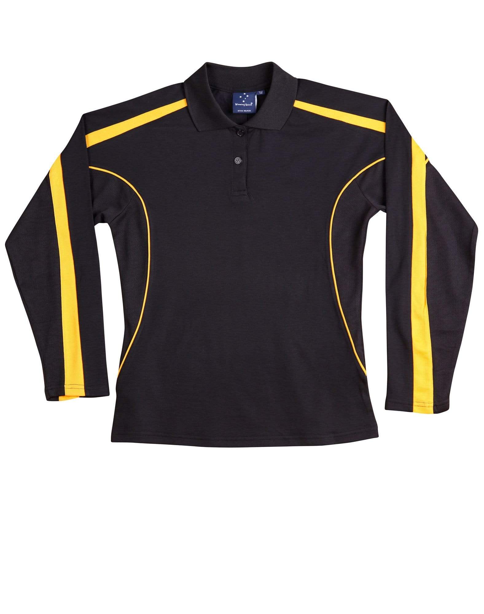 Winning Spirit Casual Wear Black/Gold / 8 Legend Plus Ladies' Ps70