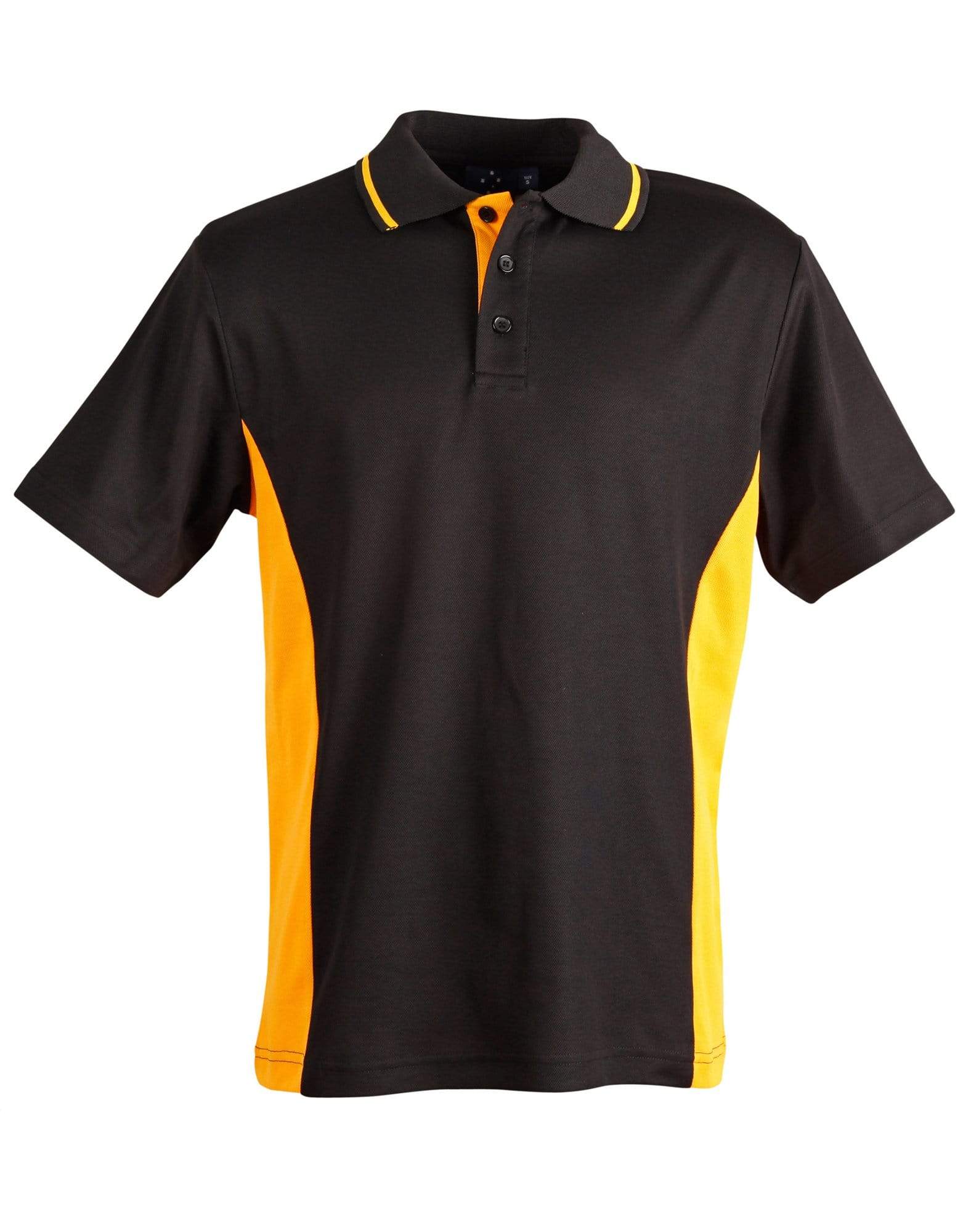 Winning Spirit Casual Wear Black/Gold / 4K Teammate Polo Kids Ps73k