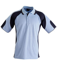 Winning Spirit Casual Wear Sky/Navy / 6K Winning Spirit Alliance Polo Kids Ps61k