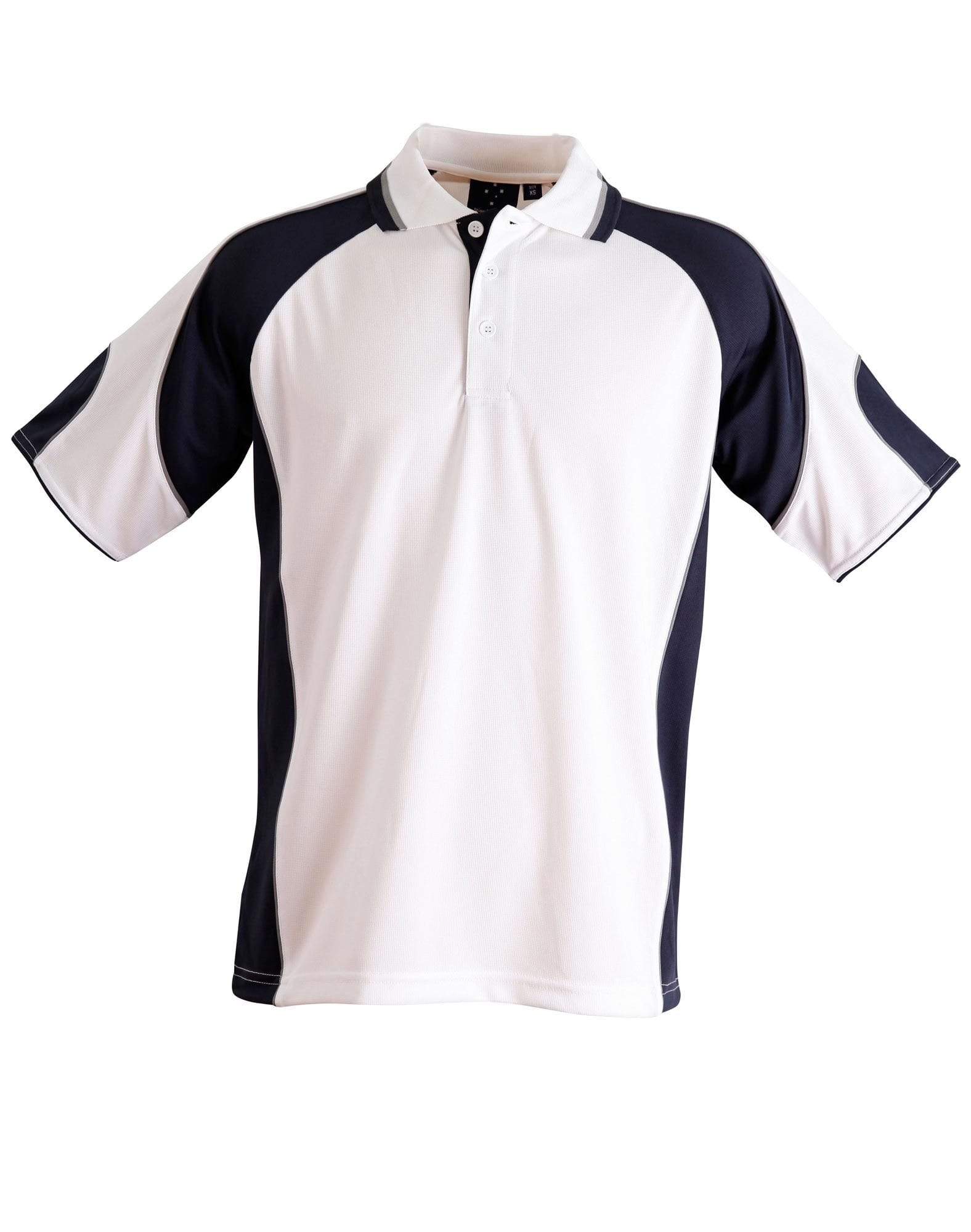 Winning Spirit Casual Wear White/Navy / 6K Winning Spirit Alliance Polo Kids Ps61k