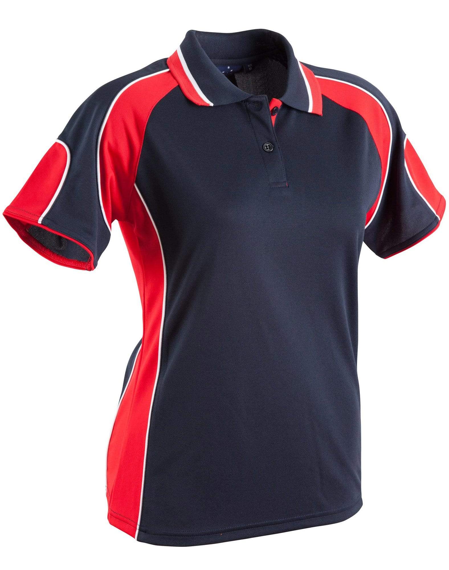 Winning Spirit Casual Wear Navy/Red / 8 Winning Spirit Alliance Polo Ladies Ps62