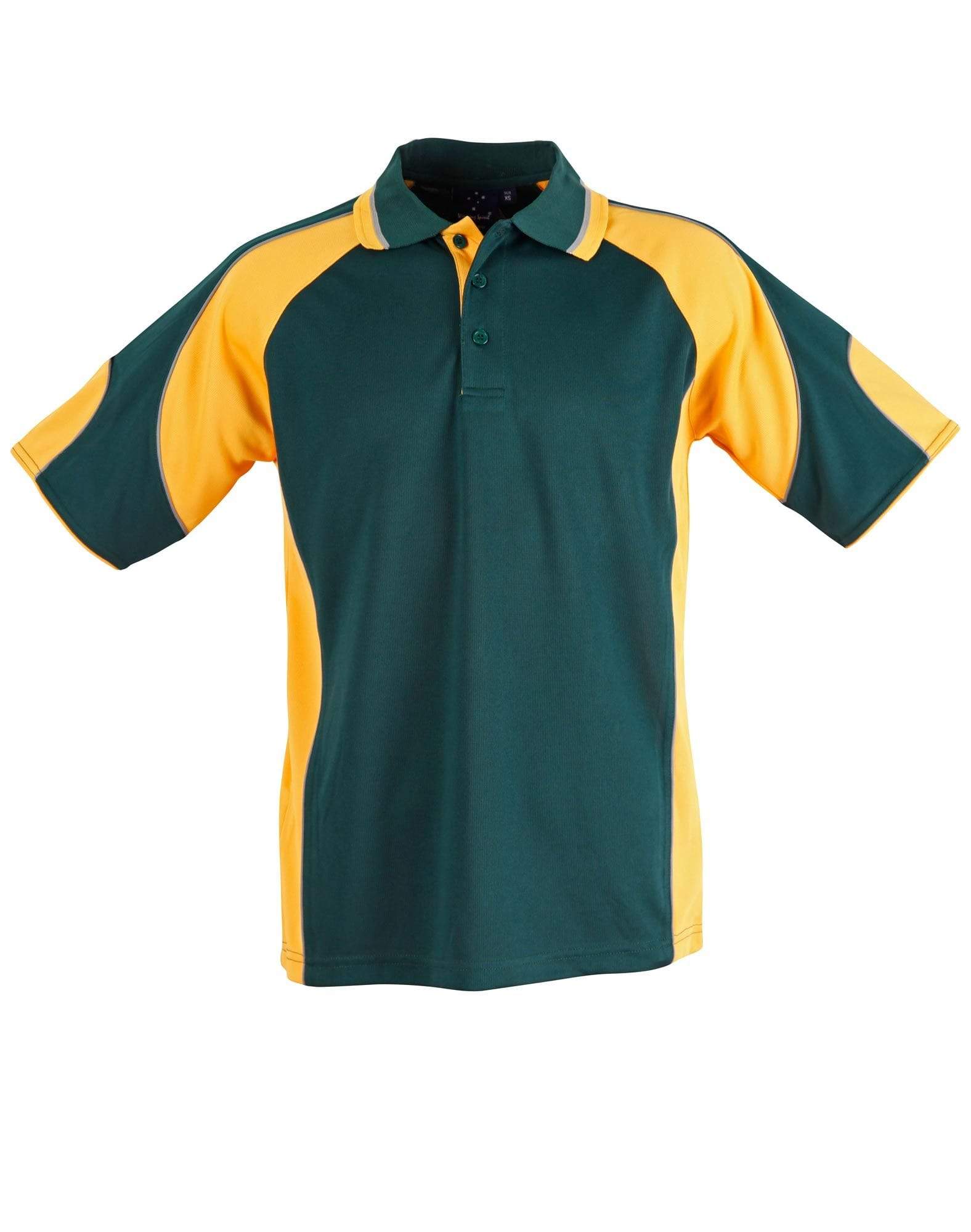 Winning Spirit Casual Wear Bottle/Gold / XS Winning Spirit Alliance Polo Men's  Ps61