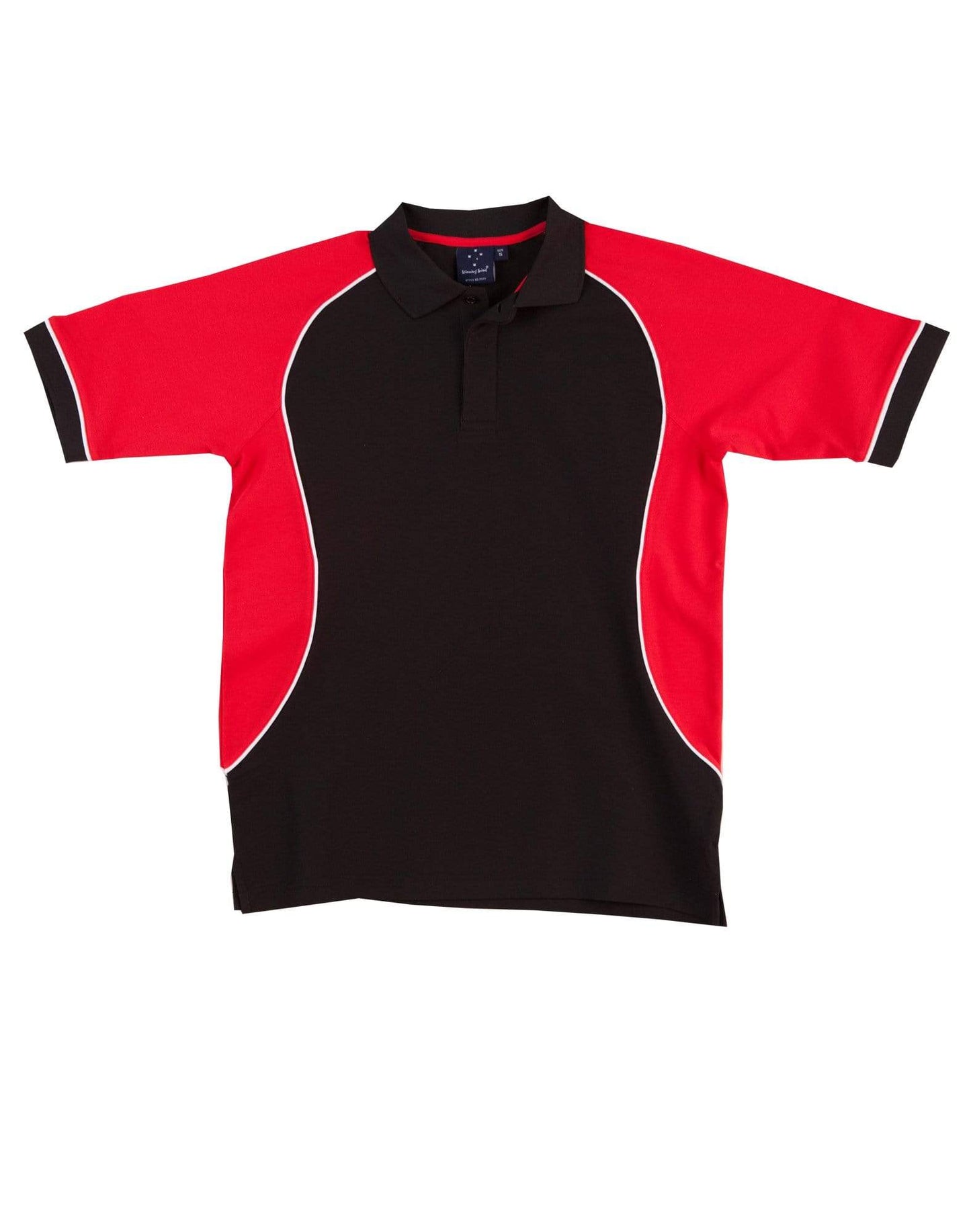 Winning Spirit Casual Wear Black/ White/Red / 8 Winning Spirit Arena Polo Shirt Women's Ps78