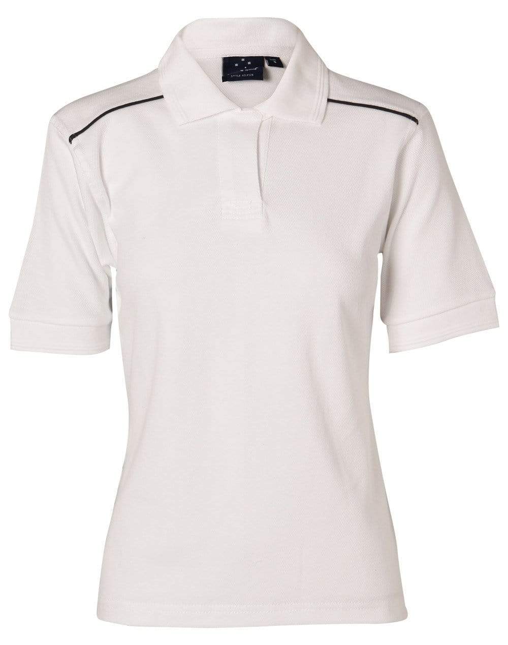 Winning Spirit Casual Wear White/Navy / 8 Winning Spirit Cambridge Polo Ladie's Ps26