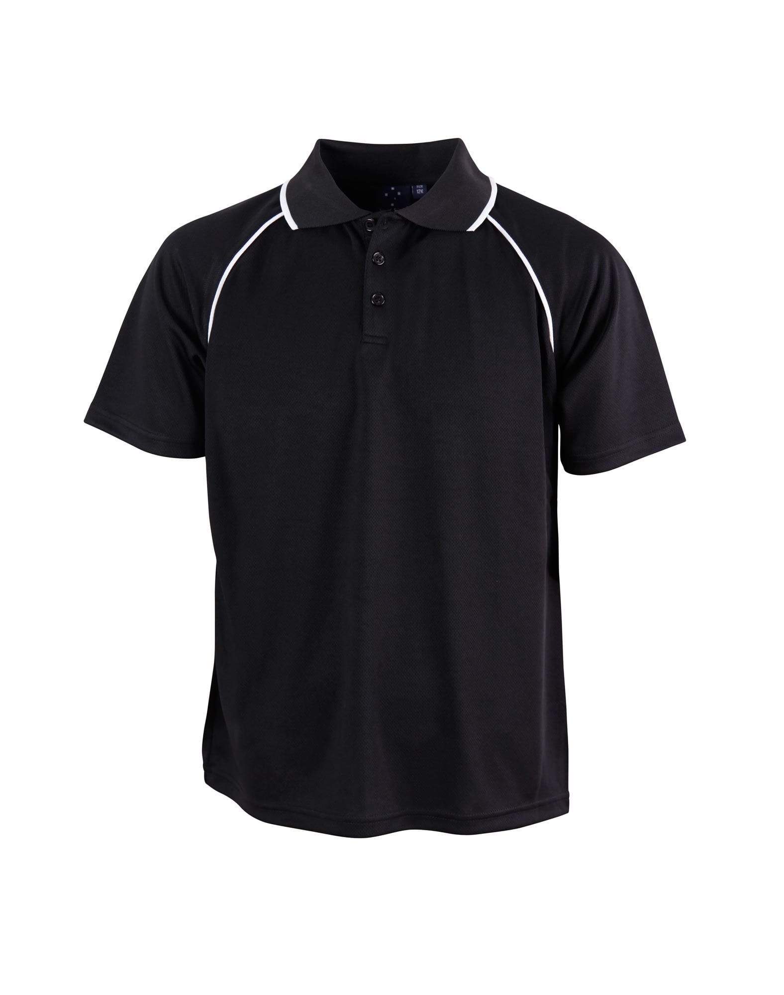 Winning Spirit Casual Wear Black/White / 4K Winning Spirit Champion Polo Kids Ps24