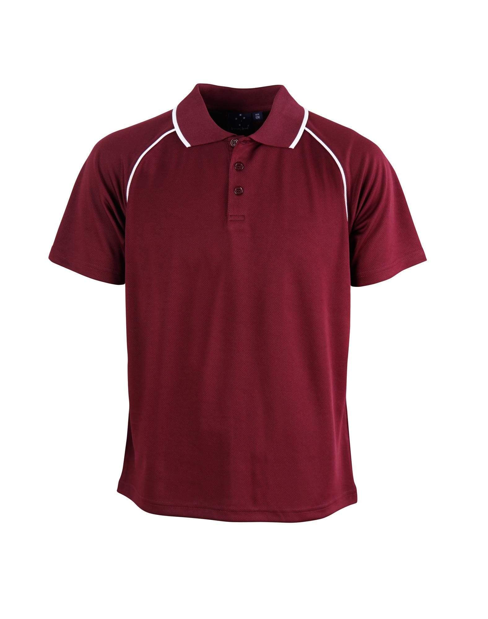 Winning Spirit Casual Wear Maroon/White / 4K Winning Spirit Champion Polo Kids Ps24