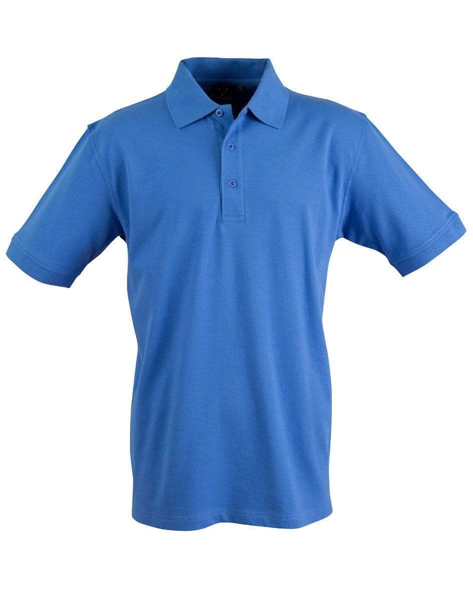 Winning Spirit Casual Wear Azure Blue / S Winning Spirit Darling Harbour Polo Men's Ps55