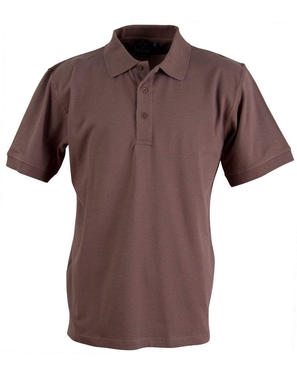 Winning Spirit Casual Wear Smoke Brown / S Winning Spirit Darling Harbour Polo Men's Ps55