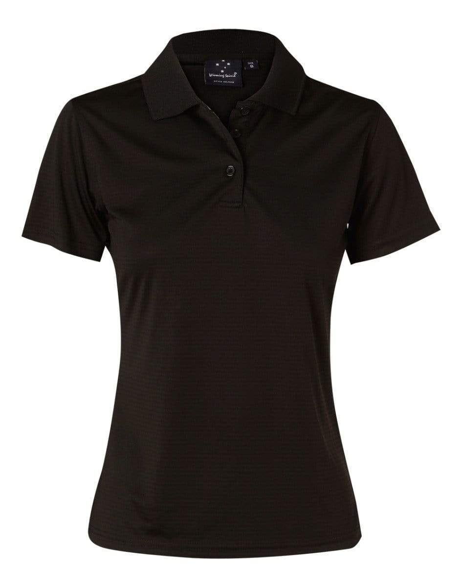 Winning Spirit Casual Wear Black / 8 Winning Spirit Icon Polo Ladies'  Ps76