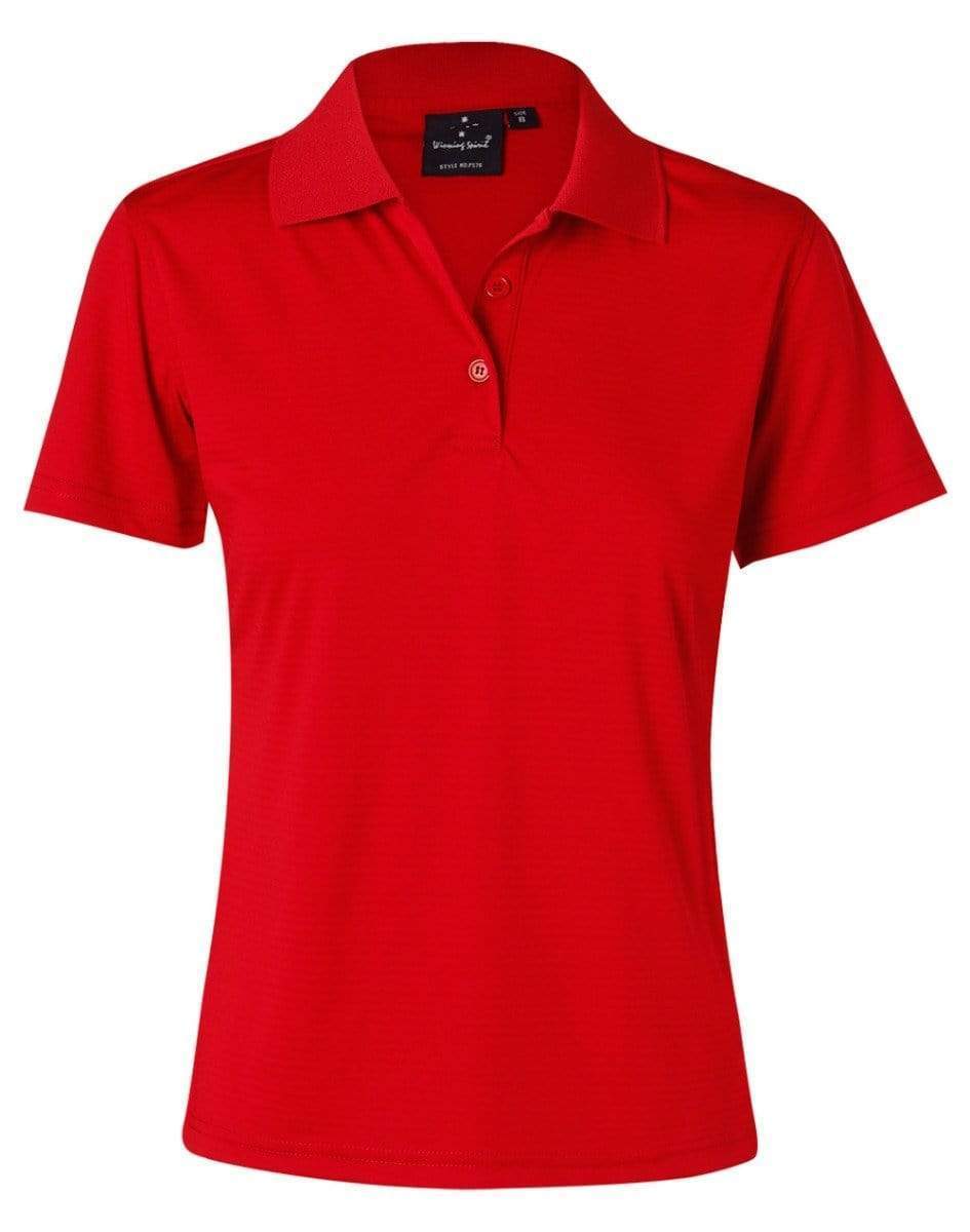 Winning Spirit Casual Wear Red / 8 Winning Spirit Icon Polo Ladies'  Ps76