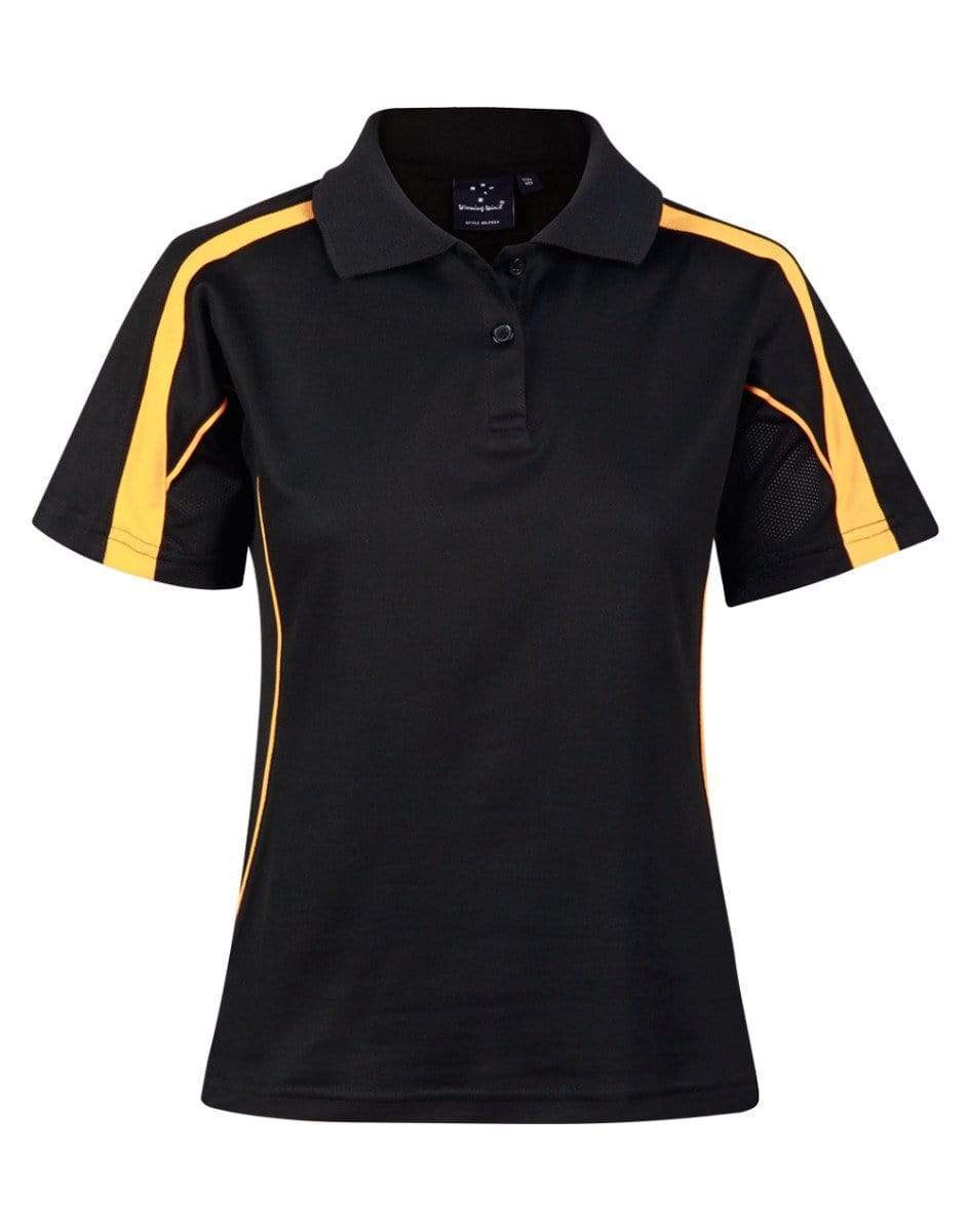 Winning Spirit Casual Wear Black/Gold / 8 WINNING SPIRIT Legend Ladies PS54