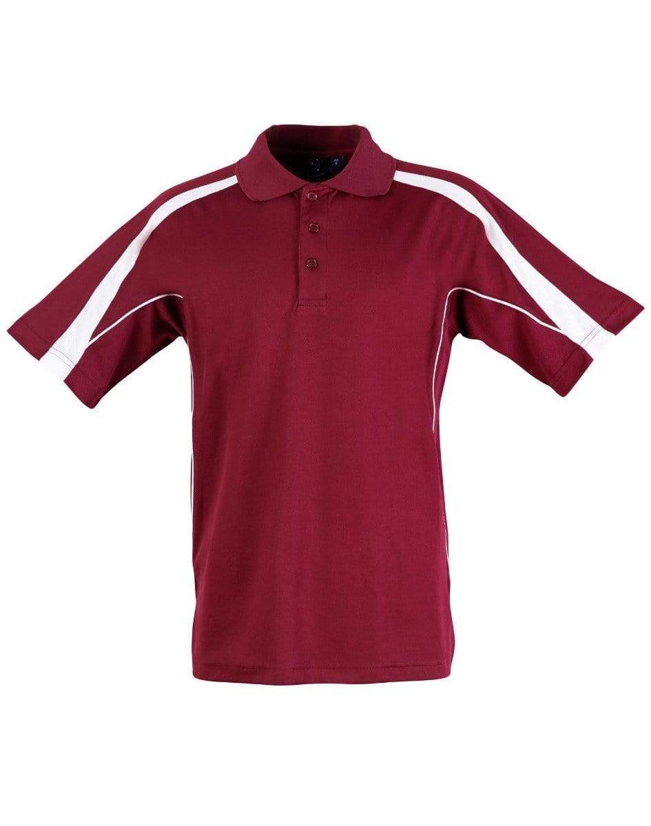 Winning Spirit Casual Wear Maroon/White / L WINNING SPIRIT Legend Mens PS53