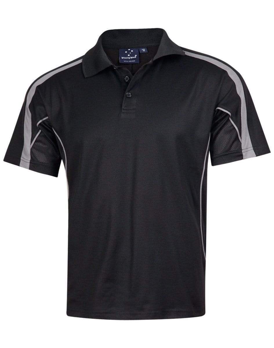 Winning Spirit Casual Wear Black/Ash / XS Winning Spirit Legend Mens Ps53