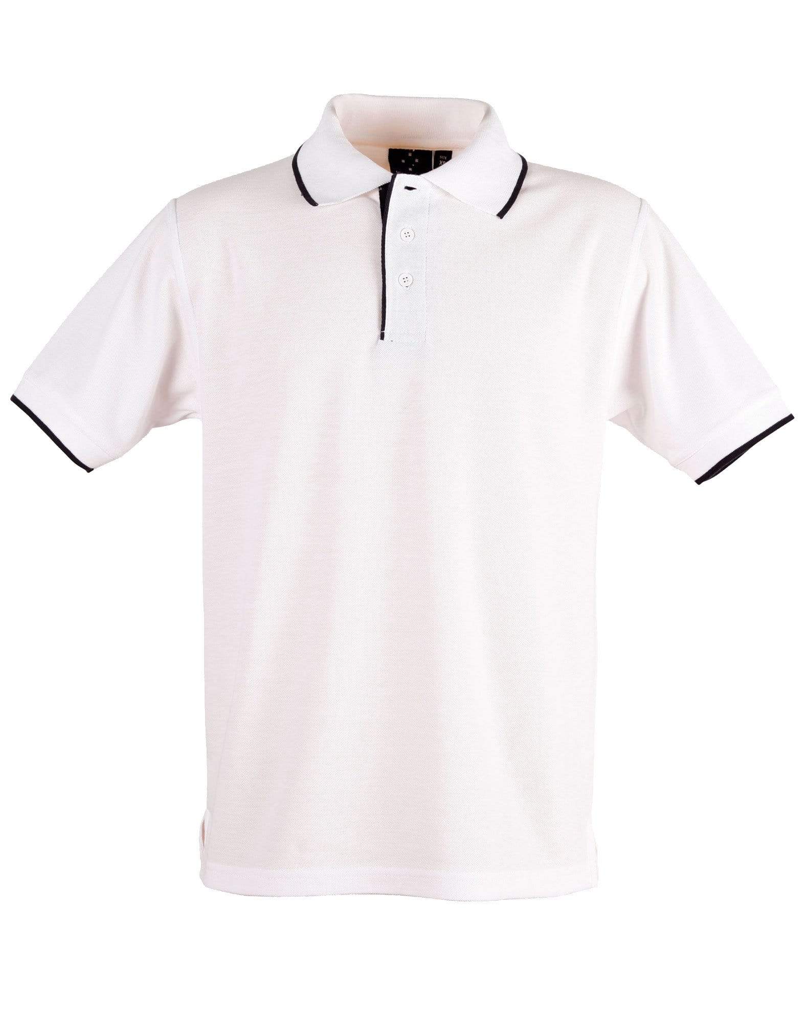 Winning Spirit Casual Wear White/Navy / XS Winning Spirit Liberty Polo Men's Ps08