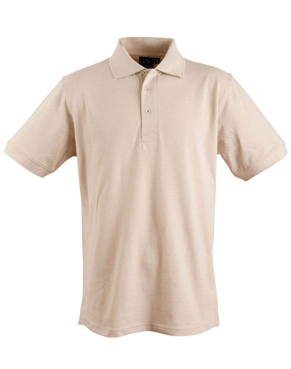 Winning Spirit Casual Wear Sand / S WINNING SPIRIT LONGBEACH POLO Men's PS39