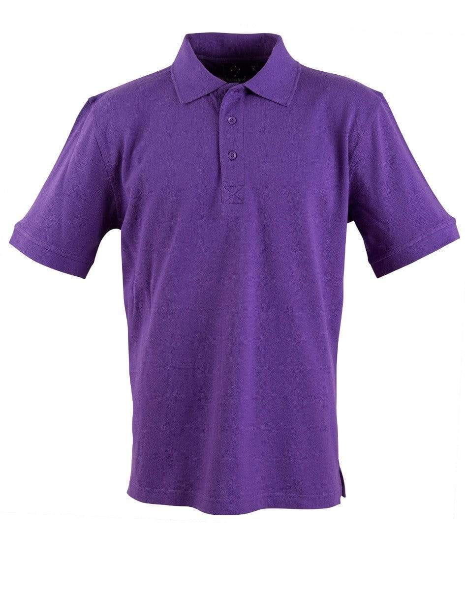 Winning Spirit Casual Wear Purple / S Winning Spirit Longbeach Polo Men's Ps39