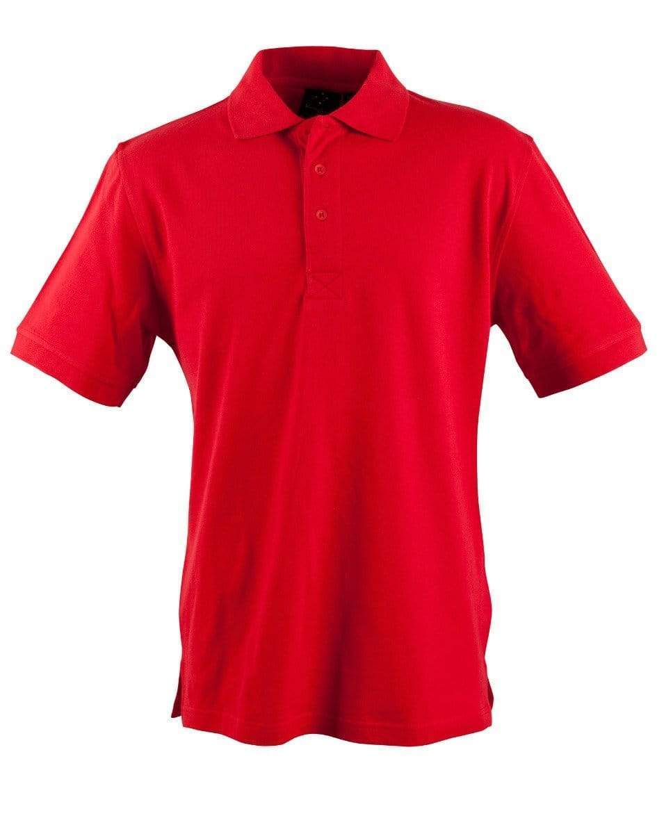 Winning Spirit Casual Wear Red / S Winning Spirit Longbeach Polo Men's Ps39