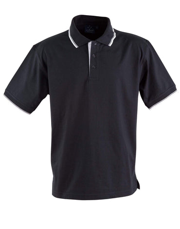 Winning Spirit Casual Wear Black/White / XS Winning Spirit Macquarie Polo Unisex Ps05